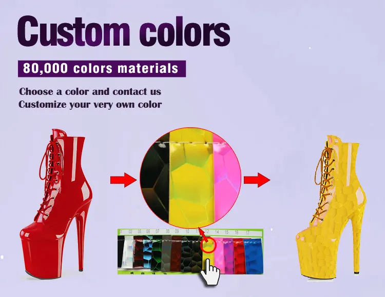 Women's Slope Boots 18cm Thin Heels Full Dress Fetish Summer Slip on Toe Heels Women's Large Sandals Pole Dancing Strippers