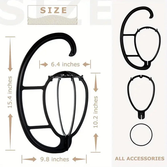 Wig Hanger Portable Hanging Wig Stand for Wigs Collapsible Wig Durable Wig Hanging stand Collapsible Wig