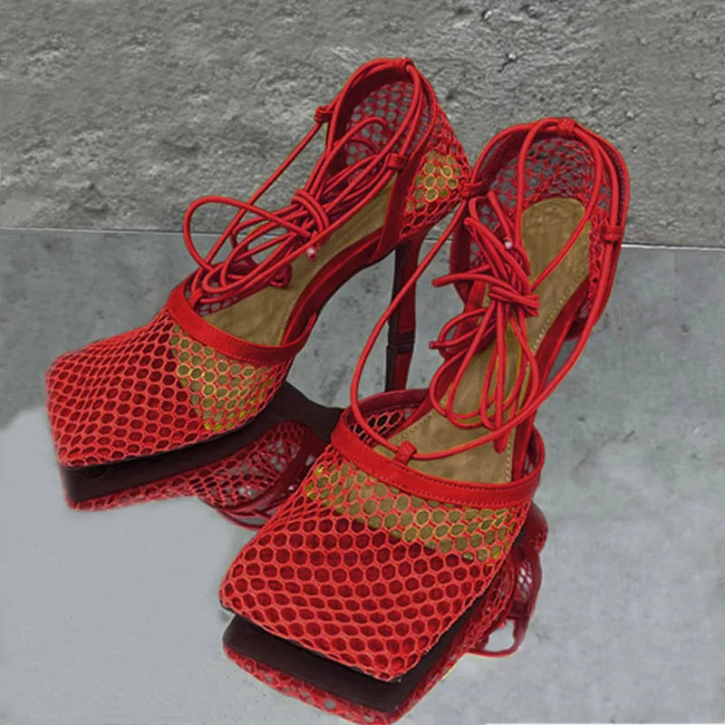 Wholesale Hot Selling Custom logo Fashion Female Green Luxury Designer Shoes Ladies Women Heels Heeled Sandals