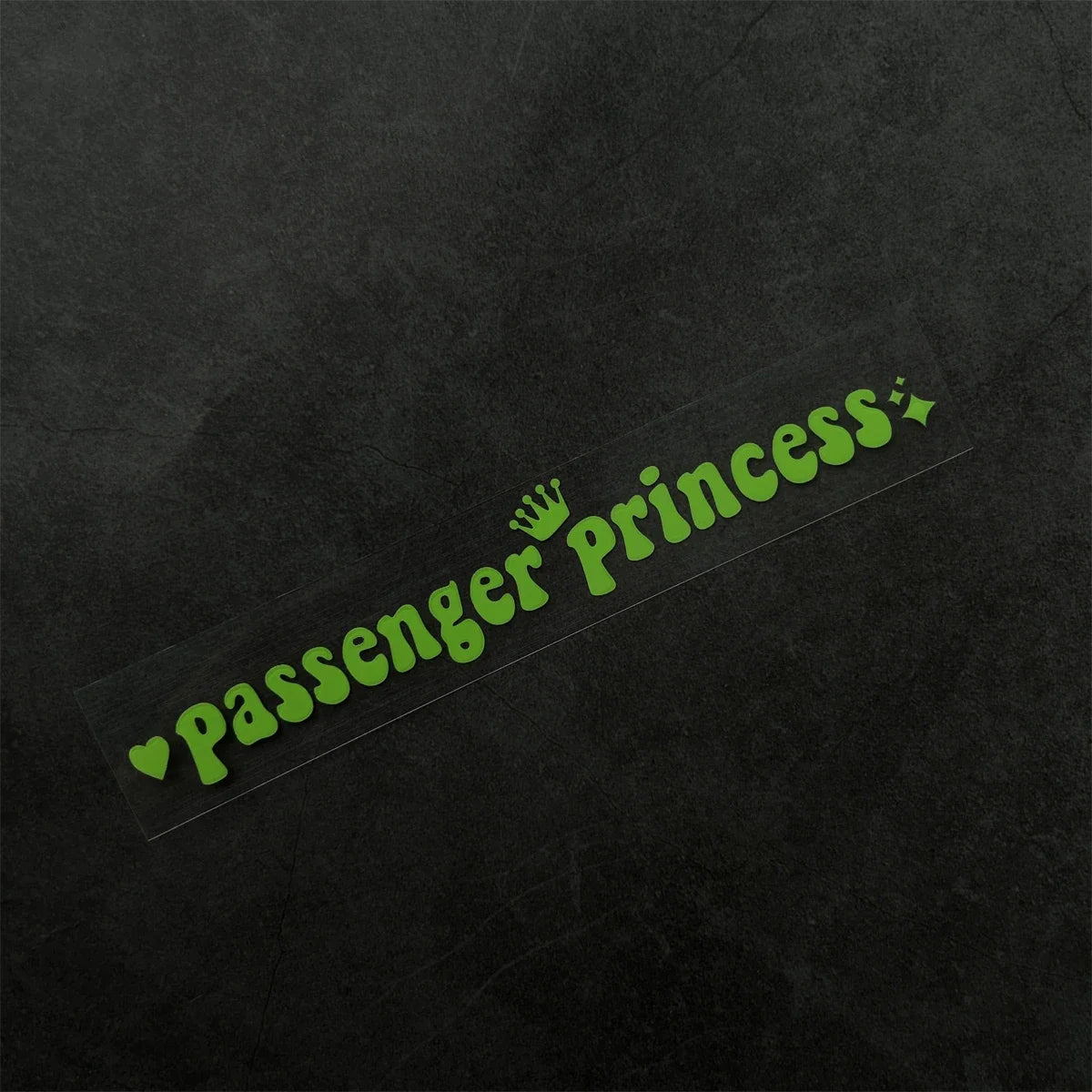 Passenger Princess Reflective Moto Stickers Decor Motorcycle Scooter Auto Body Head Windshield Tank Fender Accessories Decal