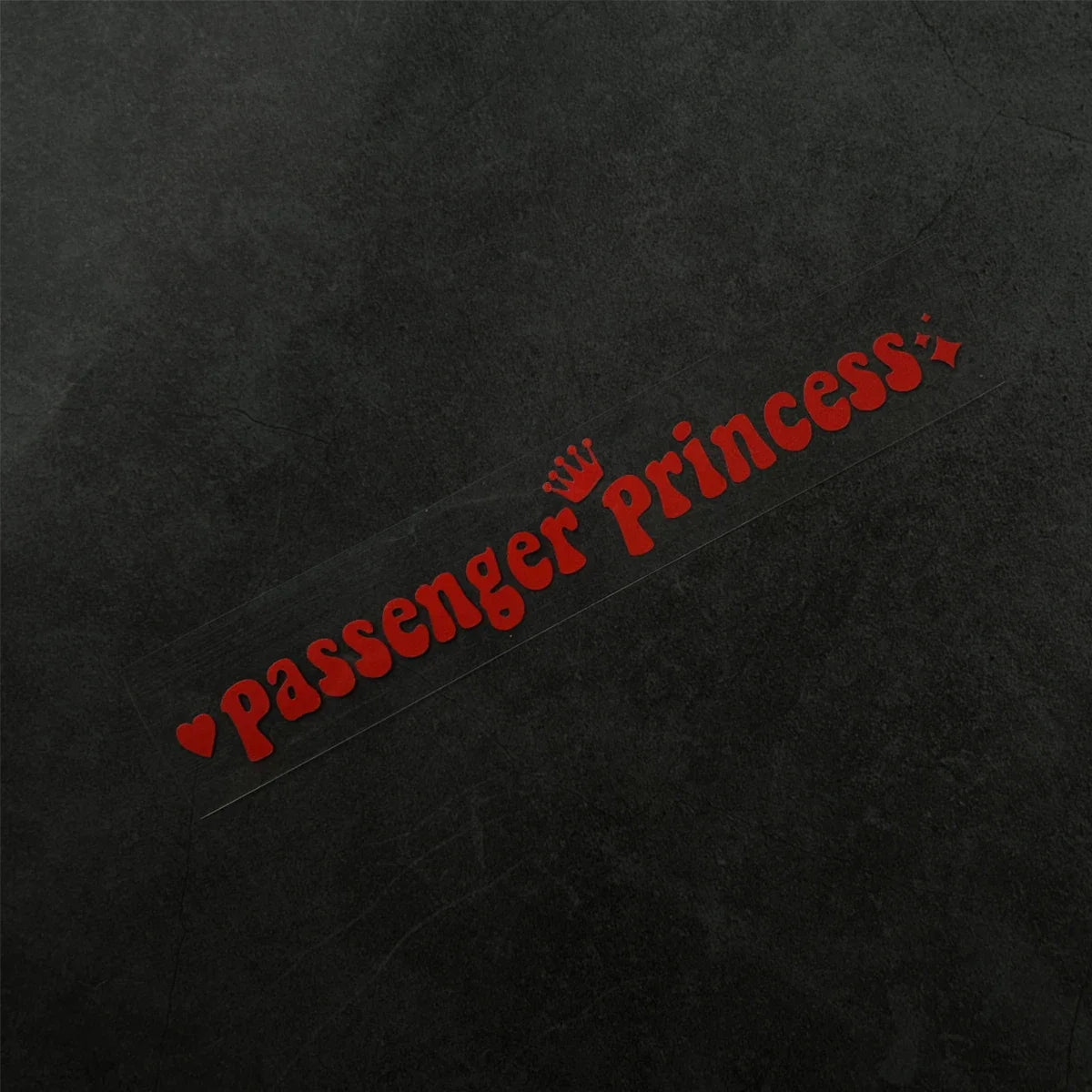 Passenger Princess Reflective Moto Stickers Decor Motorcycle Scooter Auto Body Head Windshield Tank Fender Accessories Decal