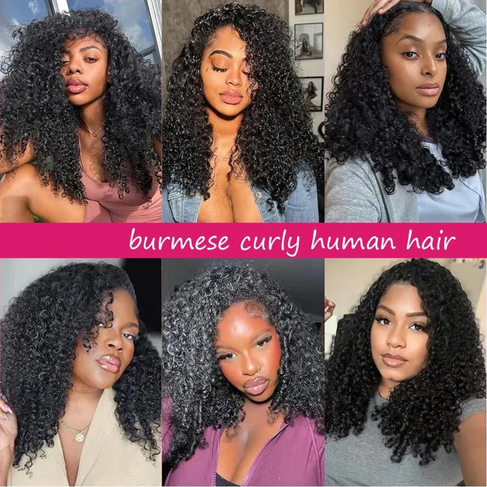 Burmese Curly Bundles 28 30 Inches 1 3 4 Bundles Unprocessed Virgin Burmese Curly Bundle with Spiral Curls End Real Extension