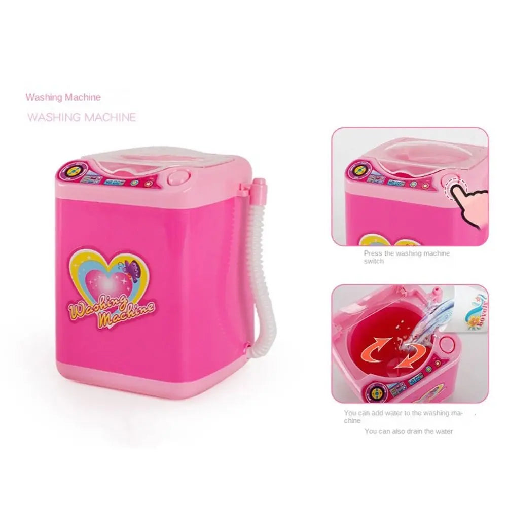 Children's Simulated Kitchen Play House Small Appliances Refrigerator Microwave Hair Dryer Coffee Machine Electric Kettle Toys