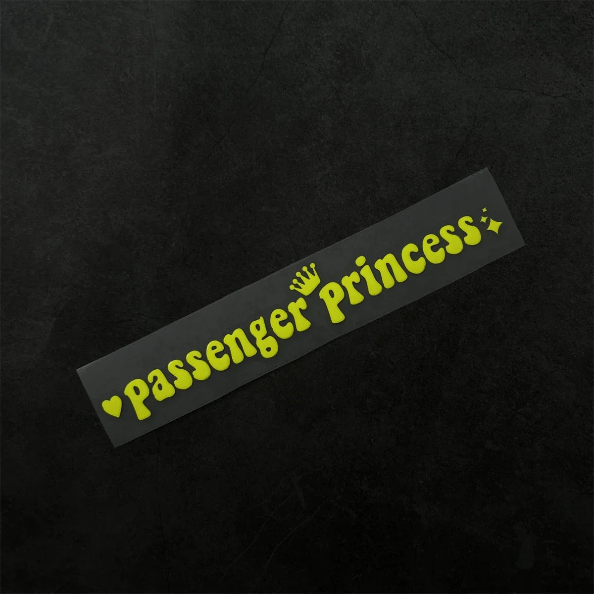 Passenger Princess Reflective Moto Stickers Decor Motorcycle Scooter Auto Body Head Windshield Tank Fender Accessories Decal