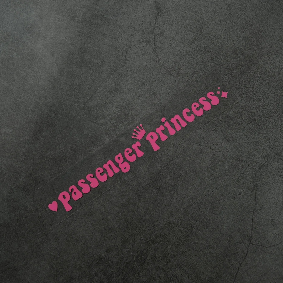 Passenger Princess Reflective Moto Stickers Decor Motorcycle Scooter Auto Body Head Windshield Tank Fender Accessories Decal