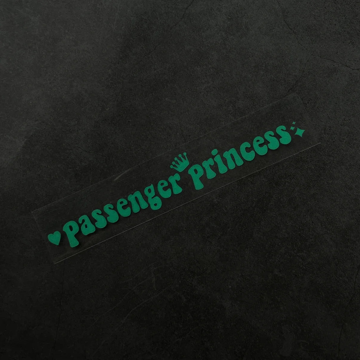 Passenger Princess Reflective Moto Stickers Decor Motorcycle Scooter Auto Body Head Windshield Tank Fender Accessories Decal